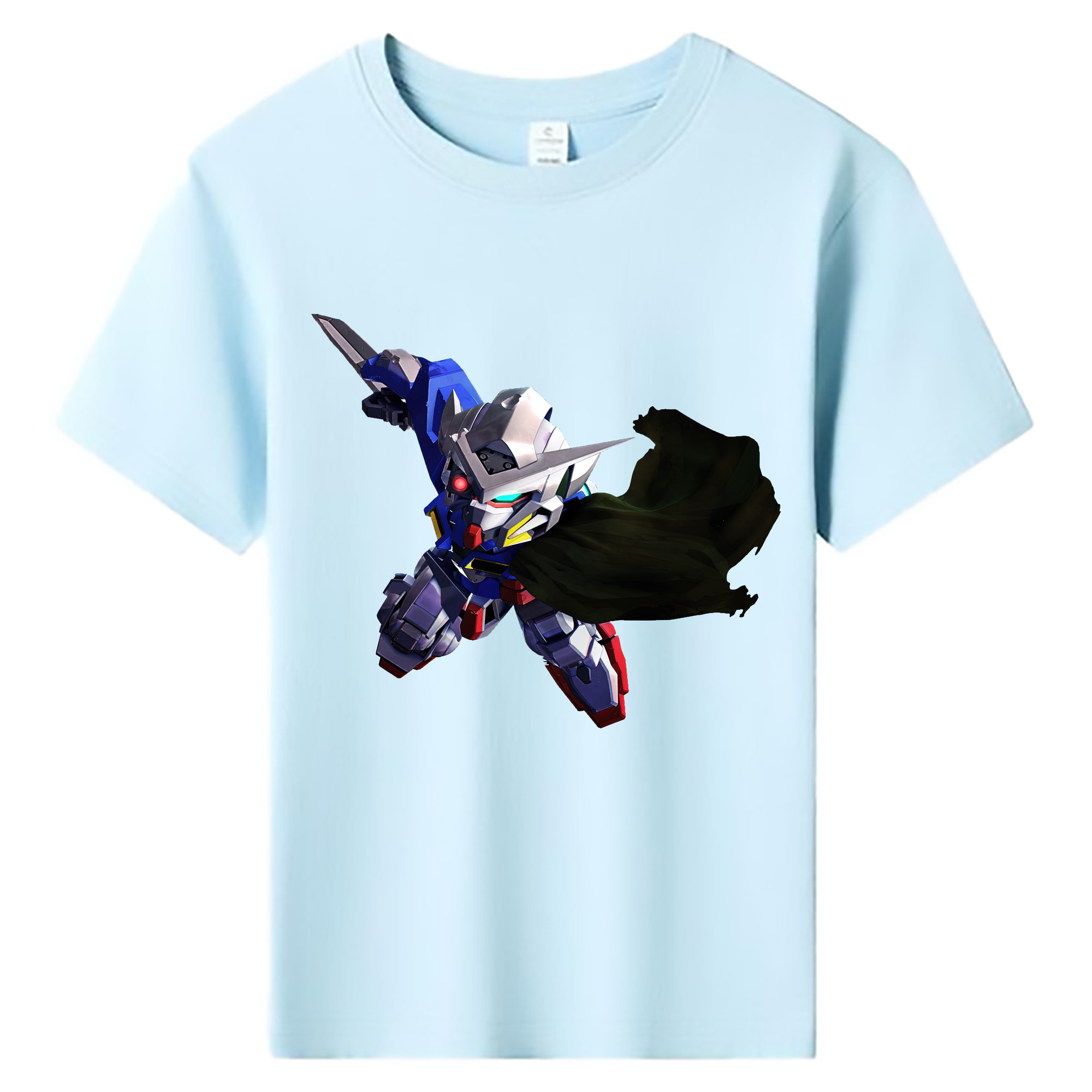 （画像用） 機動戦士ガンダム Mobile Suit Gundam 綿100％キッズTシャツ（フロントプリント）